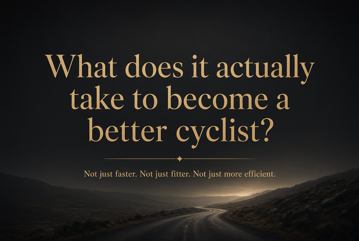 What does it actually take to become a better cyclist?