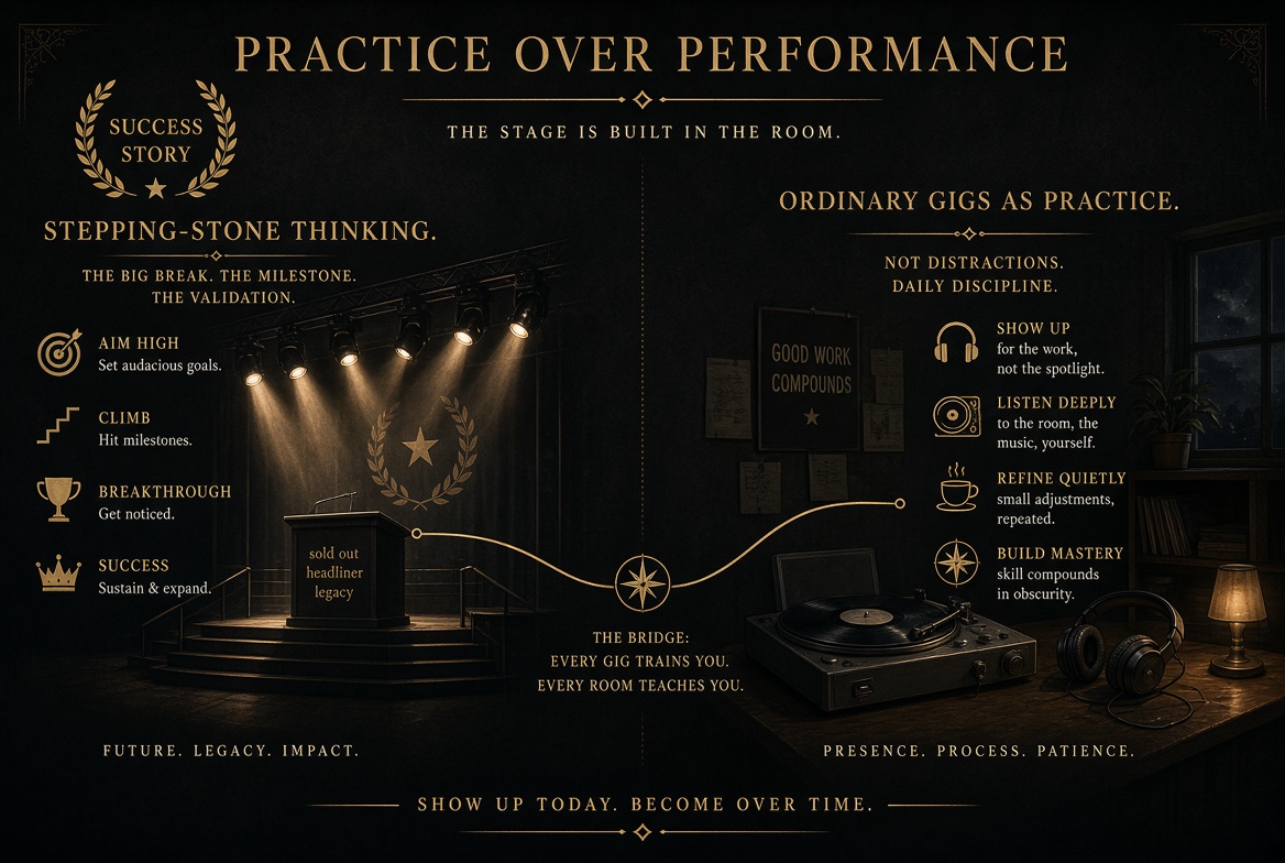 Practice Over Performance
