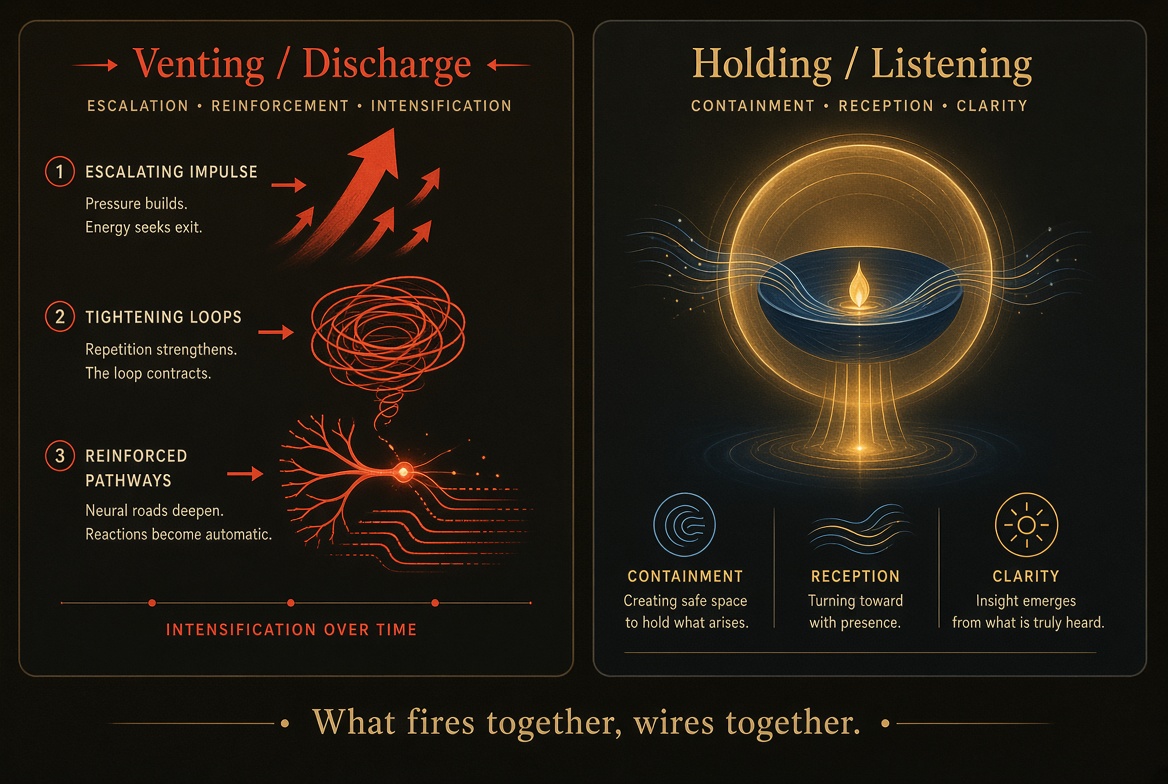 Venting Vs. Holding